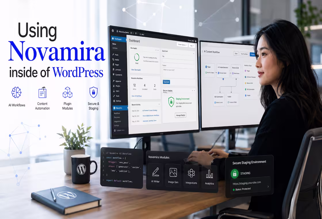 Using Novamira inside of WordPress